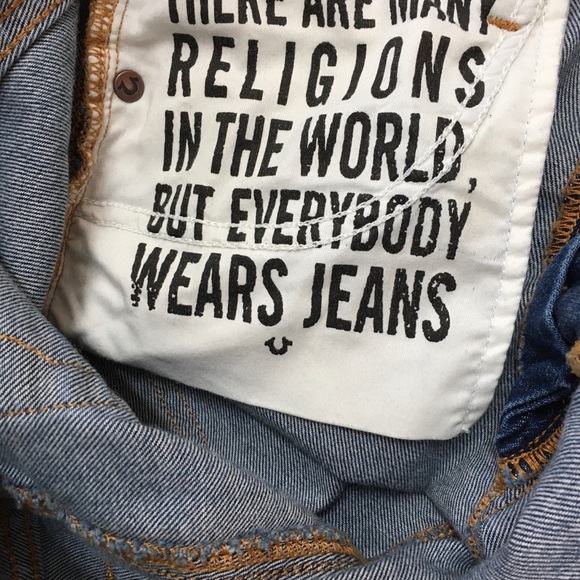 True Religion Rumer Low Rise Loose Straight Jeans - Picture 10 of 10